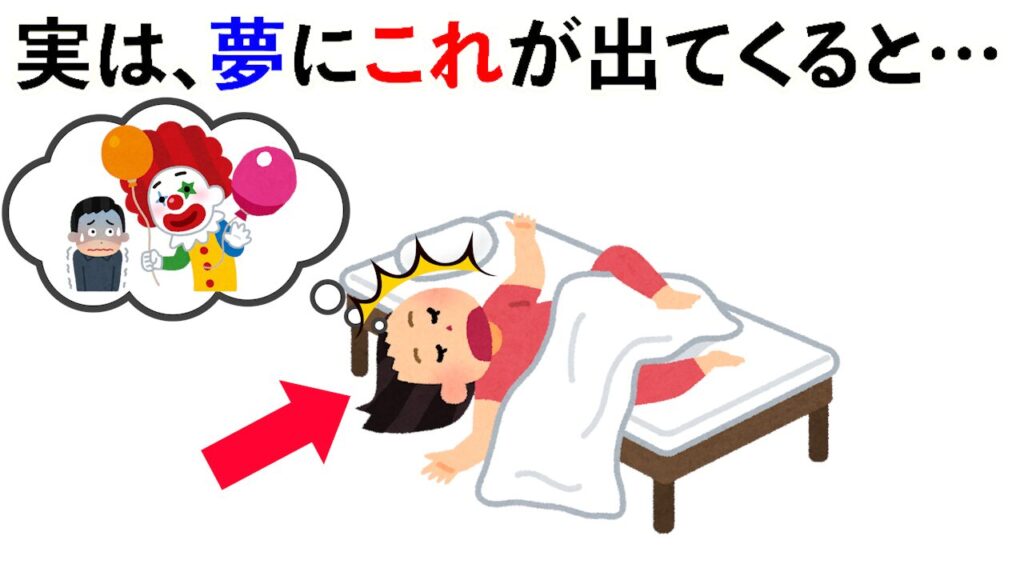 実は、夢にこれが出てくると…≪夢占い≫